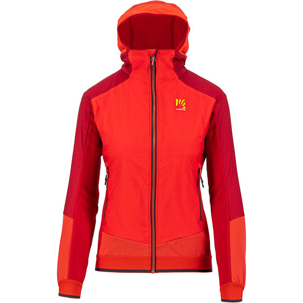 KARPOS ALAGNA PLUS EVO W JACKET POINSETTIA/JESTER RED