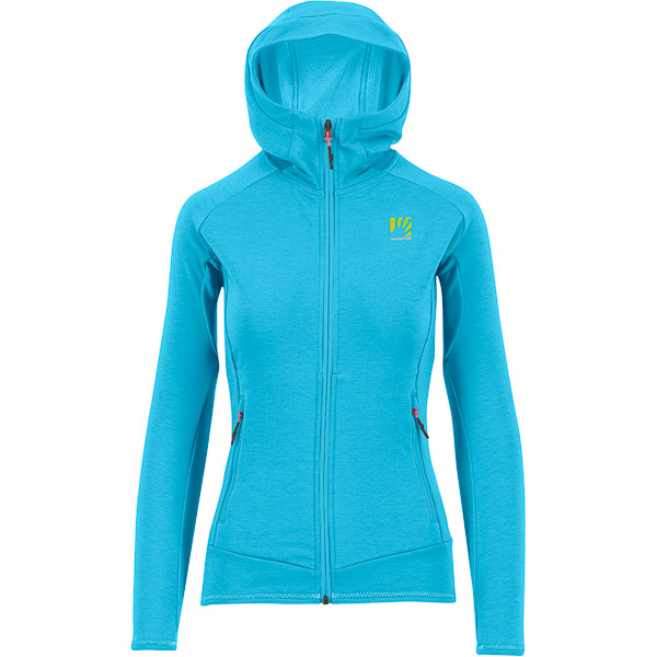 Karpos Mezzodi Hoodie W Fleece Blue Atoll