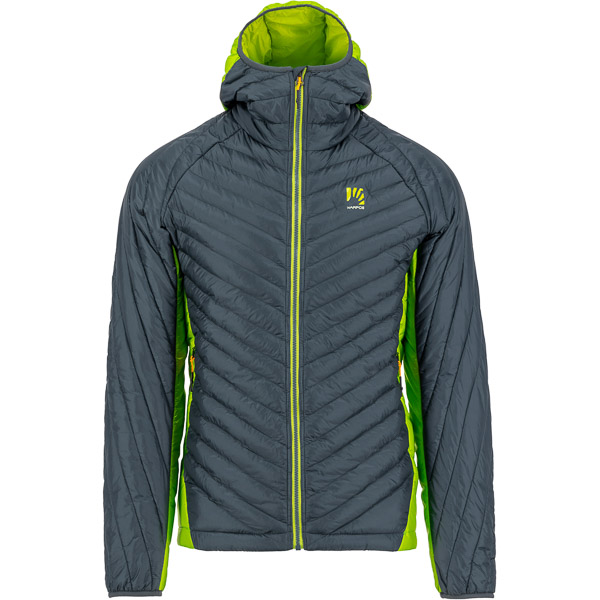 KARPOS SAS PLAT JACKET DARK SLATE/LIME GREEN