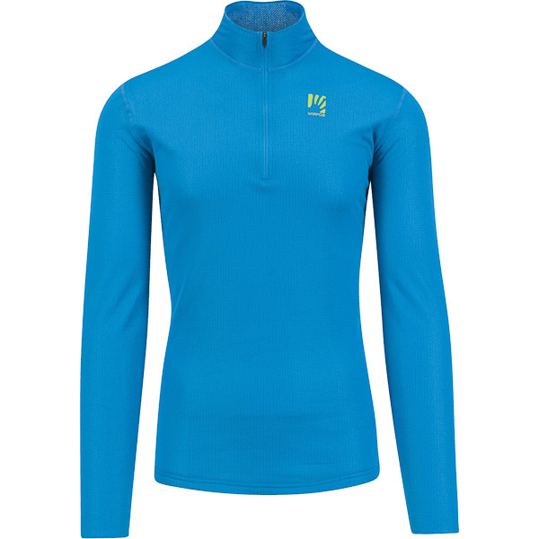 KARPOS ALAGNA HALF ZIP LIGHT FLEECE BLUE JEWEL