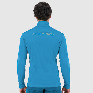 KARPOS PIZZOCCO HALF ZIP BLUE JEWEL