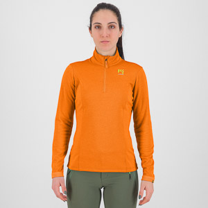 Karpos Pizzocco W Half Zip Vibrant Orange