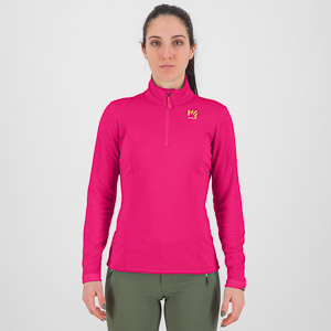 Karpos Pizzocco W Half Zip Pink