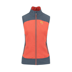 Parete W Vest Hot Coral/Vintage Indigo