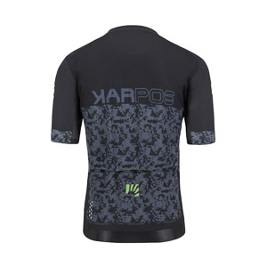 Karpos Jump Jersey Black/Ombre Blue/Green Fluo