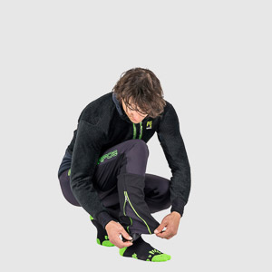 Karpos K-Performance Mountaneering Pants Black/Green Fluo