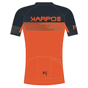 Karpos Green Fire Jersey Tangerine T/Outer Space