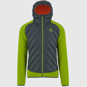 Marmarole Tech Jacket Dark Slate/lime Green