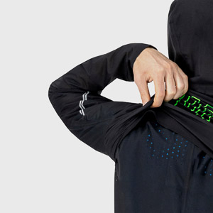 Karpos Lavaredo Rain Jacket Black/Green Fluo