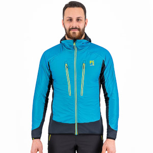 KARPOS MIAGE POLARTEC JACKET BLUE JEWEL/BLACK