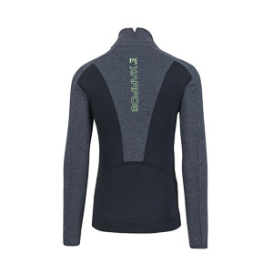 Karpos Pizzocco Evo Full-Zip Fleece Black/Ombre Blue/Jasmine Green