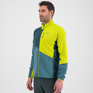 Karpos Federa Full-Zip Fleece Balsam/Forest/Kiwi Colada