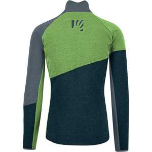 Karpos Federa Full-Zip Fleece Midnight/Green Flash/Dark Slat