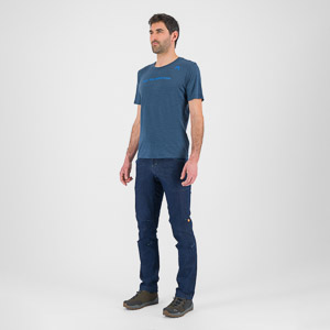 Karpos Vanoi Merino T-Shirt Midnight/Diva Blue