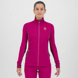 Karpos Pizzocco Evo W Full-Zip Fleece Innuendo/Cherries Jubilee