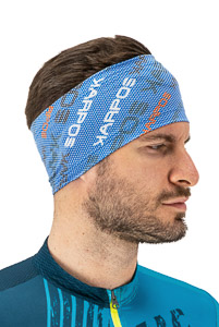 Karpos Moved Headband Indigo B./Tangerine T.