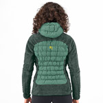 KARPOS MARMAROLE W JACKET FROSTY S./JUNGLE GREEN