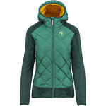 KARPOS MARMAROLE W JACKET FROSTY S./JUNGLE GREEN