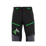 Karpos Rapid Baggy Short Black/Dark Grey/Green Fluo