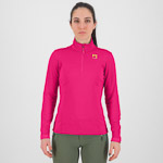 Karpos Pizzocco W Half Zip Pink