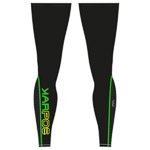 Karpos Leg Warmers Black/Green Fluo