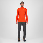 Karpos Croda Light Half Zip Spicy Orange