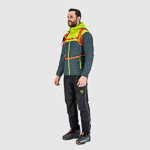 KARPOS LYSKAMM EVO JACKET DARK SLATE/LIME GREEN