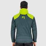 KARPOS LYSKAMM EVO JACKET DARK SLATE/LIME GREEN