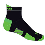 Karpos Lavaredo Socks Black/Green Fluo