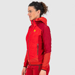 KARPOS ALAGNA PLUS EVO W JACKET POINSETTIA/JESTER RED