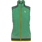 KARPOS ALAGNA PLUS EVO W VEST FROSTY S./JUNGLE GREEN