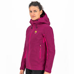 KARPOS STORM EVO W JACKET RASPBERRY R./CABARET