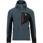 KARPOS MEZZODI HOODIE FLEECE DARK SLATE/BLACK