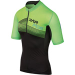 Karpos Green Fire Jersey Black/Green Fluo