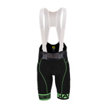 Karpos Verve Evo Bibshort Dark Grey/Black/Green Fluo