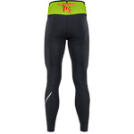 KARPOS LAVAREDO WINTER TIGHT BLACK/LIME GREEN/ GRENADINE