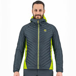 KARPOS SAS PLAT JACKET DARK SLATE/LIME GREEN