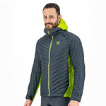 KARPOS SAS PLAT JACKET DARK SLATE/LIME GREEN