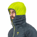 KARPOS SAS PLAT JACKET DARK SLATE/LIME GREEN