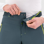 KARPOS PIETENA PANT DARK SLATE/ LIME GREEN