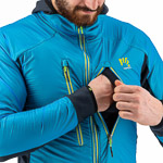 KARPOS MIAGE POLARTEC JACKET BLUE JEWEL/BLACK