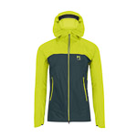 Karpos Valsesia Shell Jacket Forest/Kiwi Colada