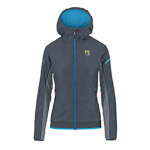 KARPOS FEDERA W JACKET DARK SLATE/BLUE ATOLL