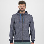 Karpos Totoga Hemp Full-Zip Hoodie Sky Captain Melange