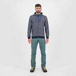 Karpos Totoga Hemp Full-Zip Hoodie Sky Captain Melange