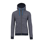 Karpos Totoga Hemp Full-Zip Hoodie Sky Captain Melange