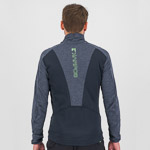 Karpos Pizzocco Evo Full-Zip Fleece Black/Ombre Blue/Jasmine Green