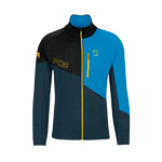 Karpos Val Viola Full-Zip Fleece Midnight/Black/Diva Blue