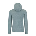 Easyfrizz Full-Zip Hoodie North Atlantic Melange