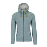 Easyfrizz Full-Zip Hoodie North Atlantic Melange